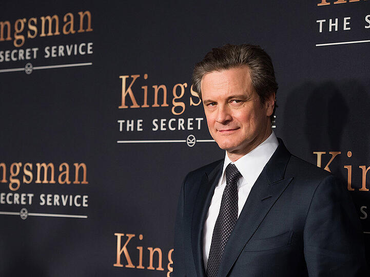 Colin Firth bei einem Screening von "Kingsman" in New York