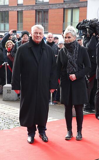 Heinz Hoenig und seine Frau Annika