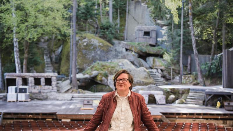 Die künstlerische Leiterin der Wunsiedler Luisenburg-Festspiele, Birgit Simmler.