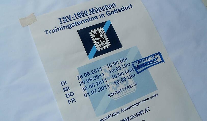 Neue Bilder aus dem Trainingslager: Die Löwen schwitzen in Gottsdorf an der Donau. Die Bilder