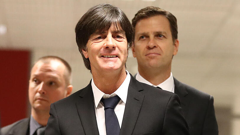 Oliver Bierhoff (rechts) und Joachim Löw sind seit 2004 in Diensten des DFB.