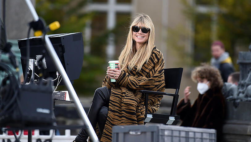 Heidi Klum ist wieder in Berlin. Bereits im November war sie zu Gast in der Hauptstadt, um Aufnahmen für die neue Staffel "Germany's Next Topmodel" zu drehen.