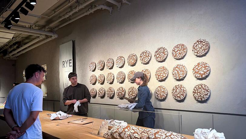 Roggenbrot schafft es in New York zu neuem Ruhm. Roggenbrot schafft es in New York zu neuem Ruhm.
