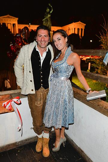 Ugo Crocamo und Freundin Melanie.