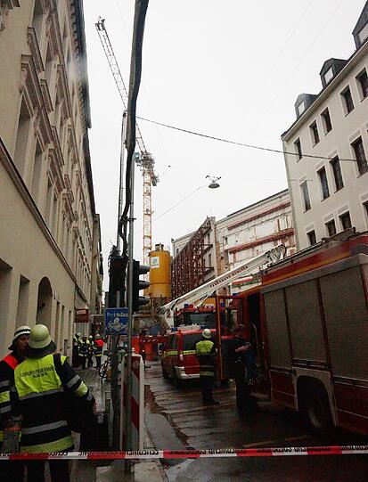 Die Bilder vom Polizeieinsatz an der Klenzestraße.