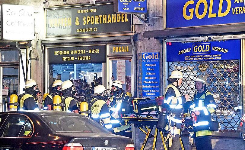 Weitere Bilder vom Brand in der Dachauer Straße