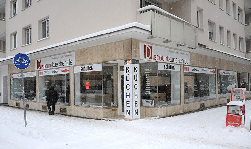 Schlecker-Filiale: Jetzt Discountküchen.de, Landsberger Straße
