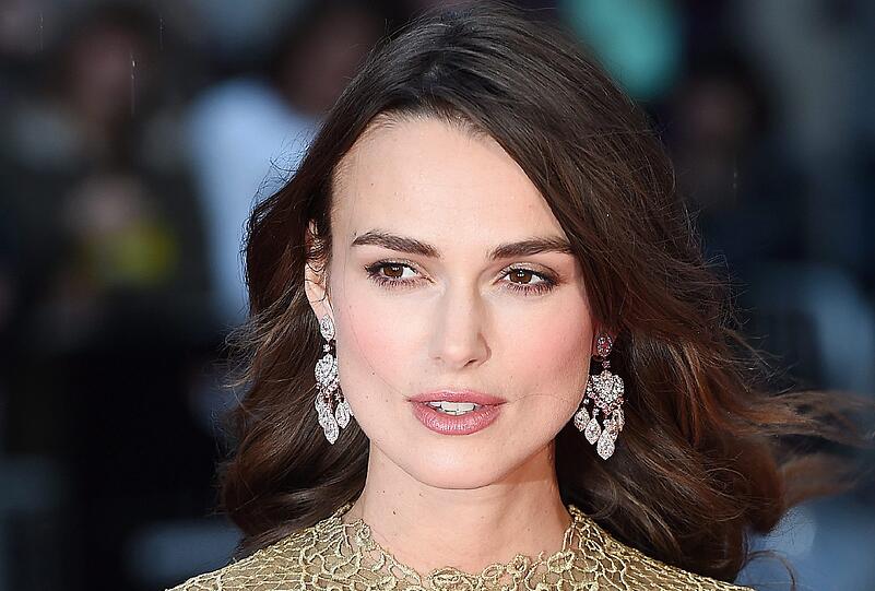 Keira Knightley bei der Premiere von ihrem Film "Imitation Game" in London.