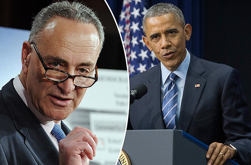 Charles Schumer aus New York kündigte als erster demokratischer Senator am Donnerstag an, gegen den Atomdeal mit Teheran bei einem anstehenden Votum im Kongress zu stimmen.