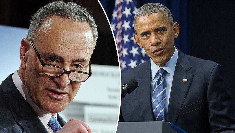 Charles Schumer aus New York kündigte als erster demokratischer Senator am Donnerstag an, gegen den Atomdeal mit Teheran bei einem anstehenden Votum im Kongress zu stimmen. Charles Schumer aus New York kündigte als erster demokratischer Senator am Donnerstag an, gegen den Atomdeal mit Teheran bei einem anstehenden Votum im Kongress zu stimmen.