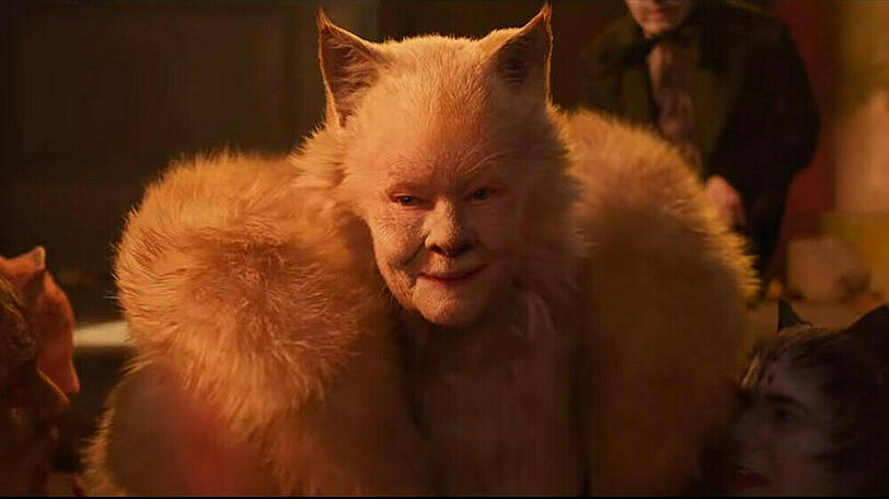 Dame Judi Dench verkörpert die alte Katze Deuteronomy