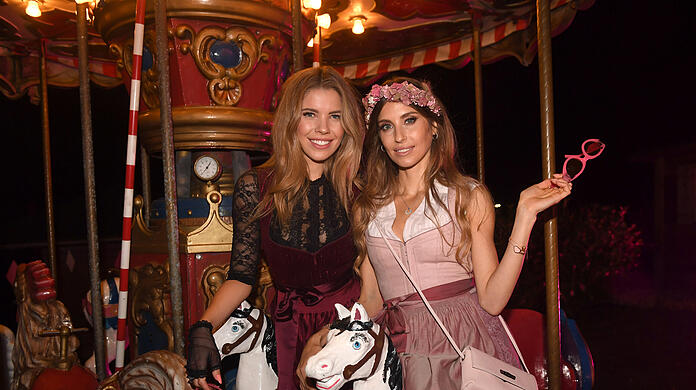 Victoria Swarovski war nur eine der vielen Promidamen auf Cathy Hummels' "Wiesn Wiesn Charity Night".