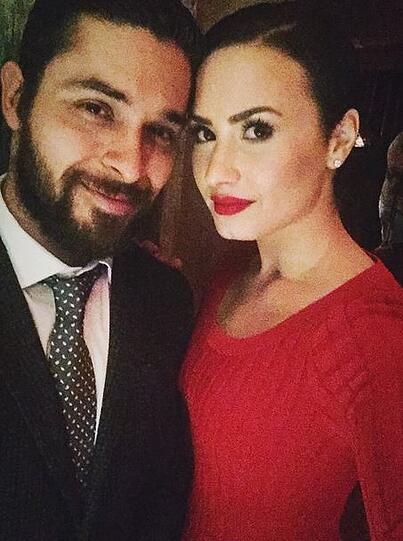 Wilmer Valderrama mit Demi Lovato