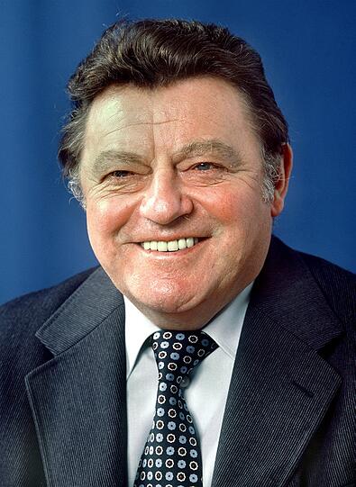 Politiker Franz Josef Strauß.