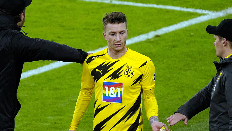 Mächtig angefressen: BVB-Kapitän Marco Reus.