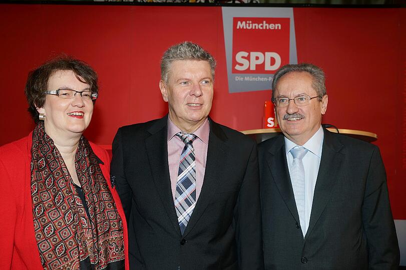 Bürgermeisterin Christine Strobl, Dieter Reiter, Christian Ude.