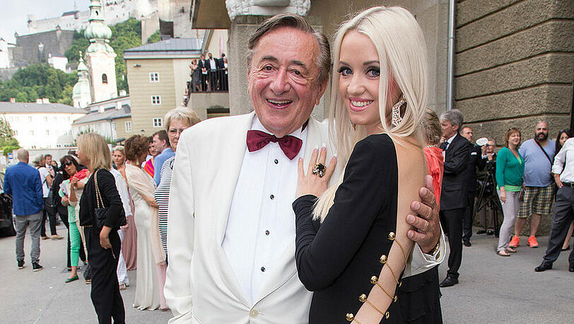 "Mörtel" Lugner und seine Frau "Spatzi": Gehen sie gemeinsam auf den Opernball?