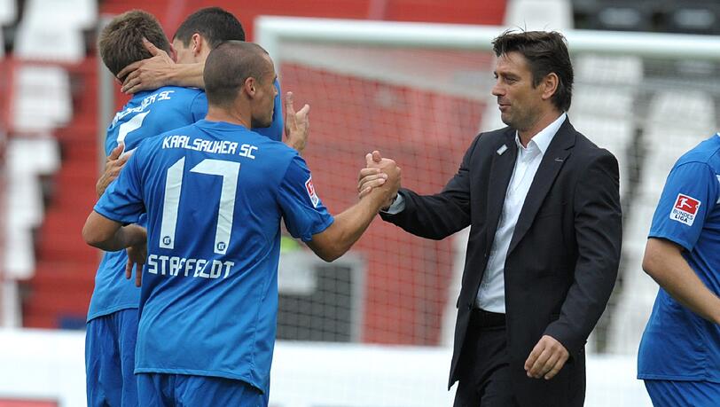 Der neue KSC-Manager Oliver Kreuzer. Der neue KSC-Manager Oliver Kreuzer.