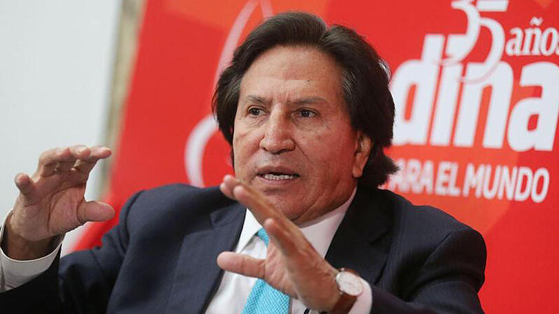 Wegen Korruptionsvorwürfen wurde internationaler Haftbefehl gegen den früheren peruanischen Staatschef Alejandro Toledo erlassen.