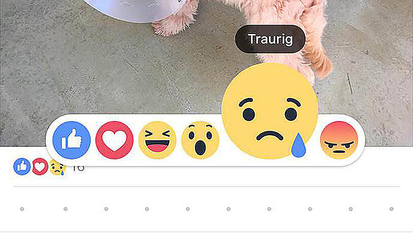 Facebook führt fünf neue Emojis ein. Facebook führt fünf neue Emojis ein.