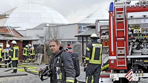 In der Therme Erding kam es am Donnerstag zu einem Feuer im Saunaparadies.