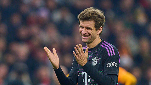 Sein Vertrag beim FC Bayern endet im Sommer 2024: Thomas Müller.