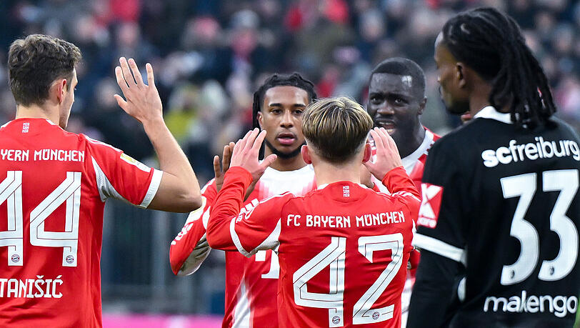 Michael Olise und Lennart Karl sorgten gegen den SC Freiburg für mächtig Spektakel.