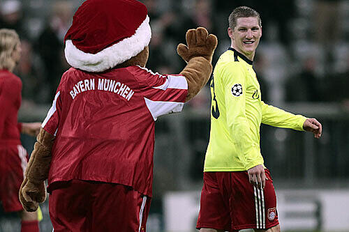 Bastian Schweinsteiger nach dem Spiel gegen Basel