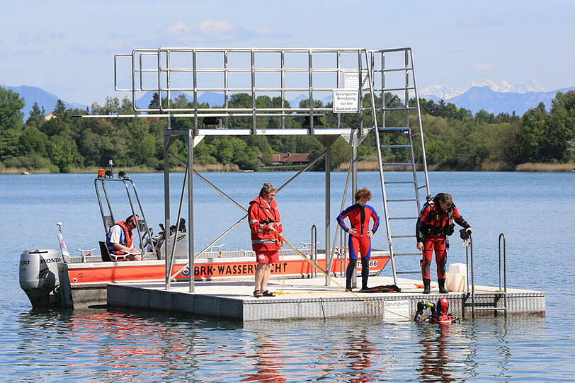 Am Samstag ertrank ein junger Migrant am Tachinger See