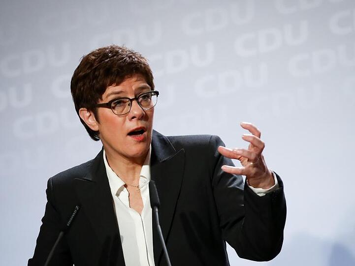 Weit entfernt von einstigen Umfragewerten: CDU-Chefin Annegret Kramp-Karrenbauer.