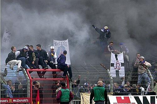 Hooligans sind auch bei der EM wieder ein Thema.