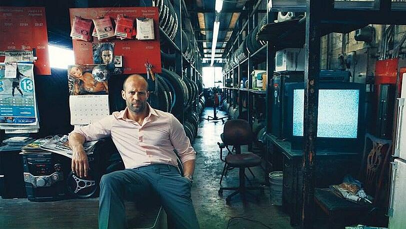 Jason Statham kommt mit dem Schrecken davon Jason Statham kommt mit dem Schrecken davon