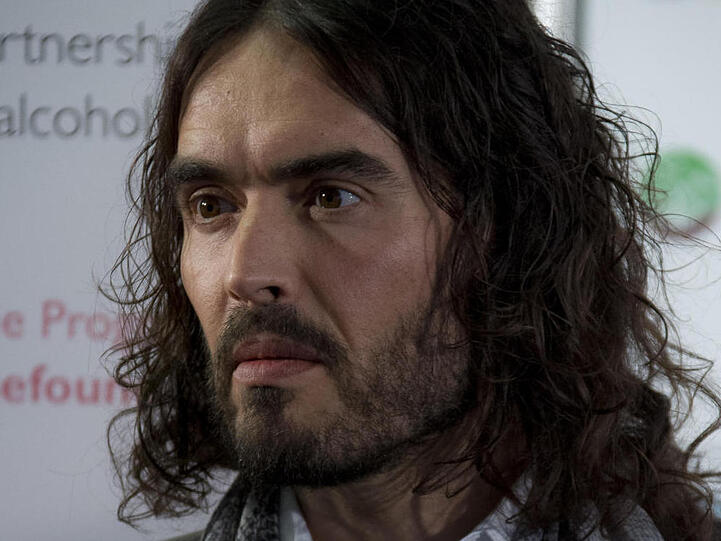 Berühmter Demonstrant: Russell Brand