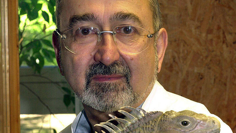 Er hatte ein Herz für Reptilien: Rudolf Hoffmann. Er hatte ein Herz für Reptilien: Rudolf Hoffmann.