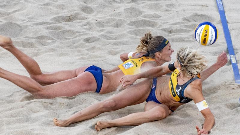 Laura Ludwig und Margareta Kozuch haben ihre erste Niederlange bei der Heim-WM einstecken müssen. Laura Ludwig und Margareta Kozuch haben ihre erste Niederlange bei der Heim-WM einstecken müssen.