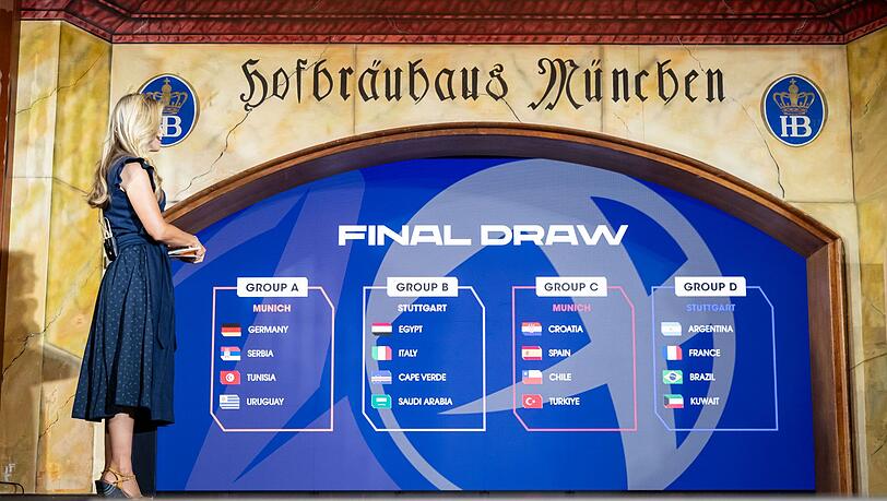 Vier der acht Vorrundengruppen der Handball-WM 2027 in Deutschland. Vier der acht Vorrundengruppen der Handball-WM 2027 in Deutschland.