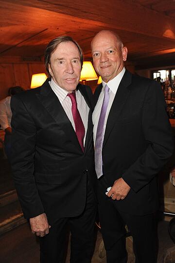 Günter Netzer und Joachim Hunold.