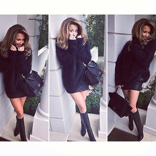 Sängerin Mandy Capristo ist mit ihrem Freund Mesut Özil (FC Arsenal) nach London gezogen