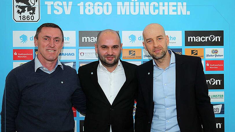 Geschäftsführer Michael Scharold (Mitte) mit Günther Gorenzel (re.) und Dieter Märkle (li.). Geschäftsführer Michael Scharold (Mitte) mit Günther Gorenzel (re.) und Dieter Märkle (li.).