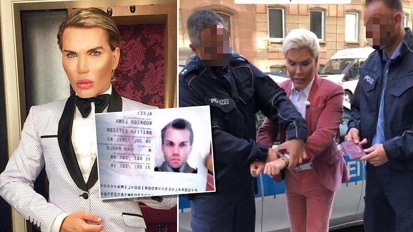 Auf Instagram hält Rodrigo Alves den Moment der Festnahme fest.