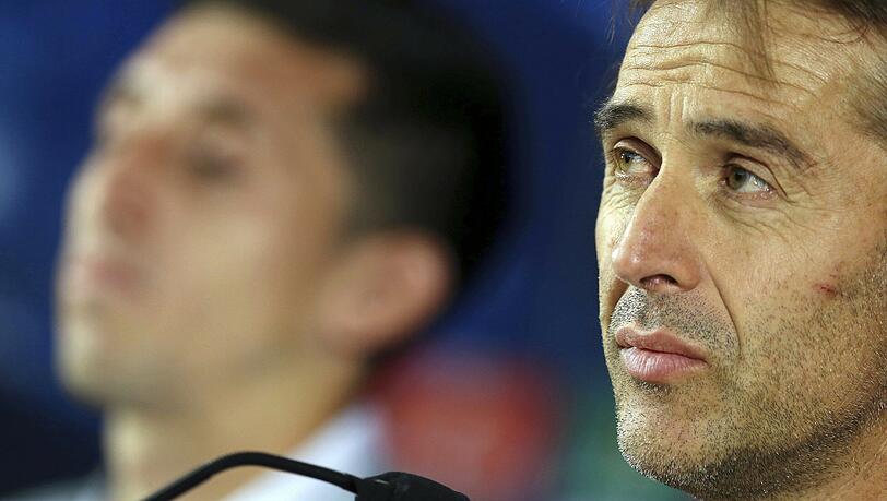 Portos Trainer Julen Lopetegui kennt Bayern-Coach Pep Guardiola gut. Und er hat schon Juan Bernat und Thiago zu Titeln geführt. Portos Trainer Julen Lopetegui kennt Bayern-Coach Pep Guardiola gut. Und er hat schon Juan Bernat und Thiago zu Titeln geführt.