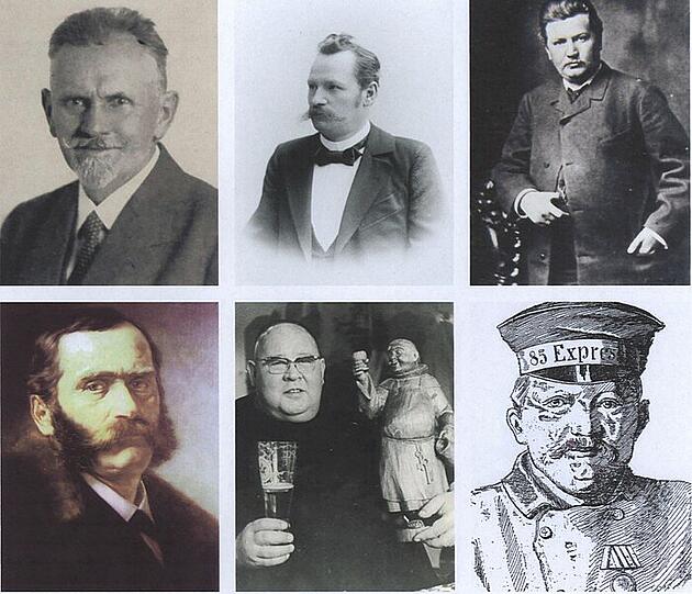Sie interessieren sich für die Geschichten hinter diesen Gesichtern? Dann sind Sie am 12. April in der Stadtbibliothek Neuhausen richtig.