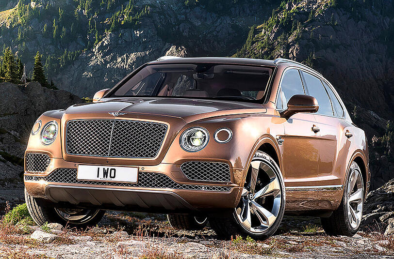 Bentley Bentayga: Der Brite soll die Deutschen das Fürchten lehren.
