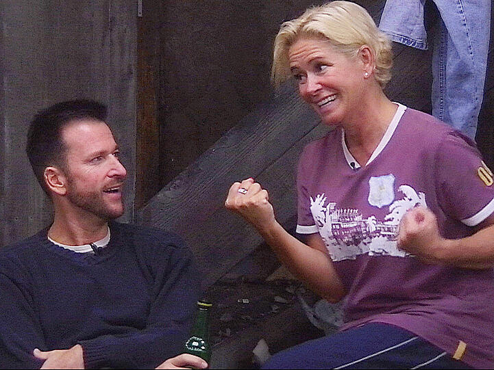 Claudia Effenberg ist froh wieder bei ihren Kindern sein zu können