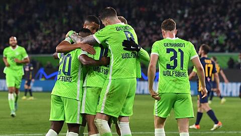 Der VfL Wolfsburg setzte sich gegen Red Bull Salzburg durch.