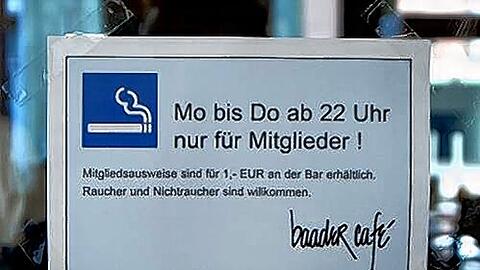 Werden sie wiederkommen, die Raucherclubs?