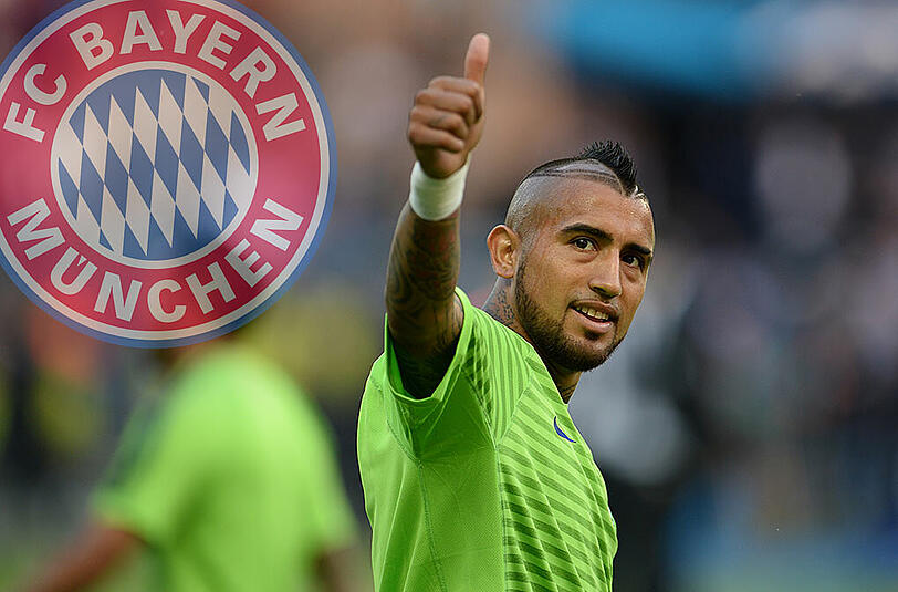 Bald in München? Arturo Vidal steht laut italienischen Medienberichten vor einem Wechsel zum FC Bayern.