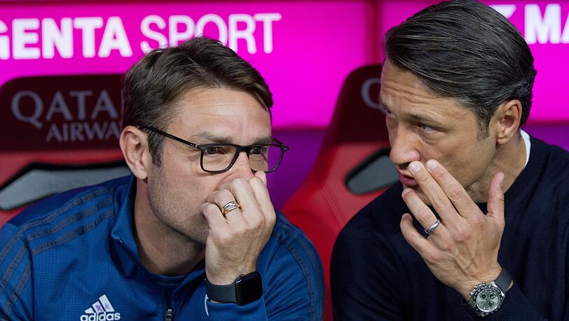 Niko Kovac (r.) zusammen mit seinem Bruder Robert. Niko Kovac (r.) zusammen mit seinem Bruder Robert.