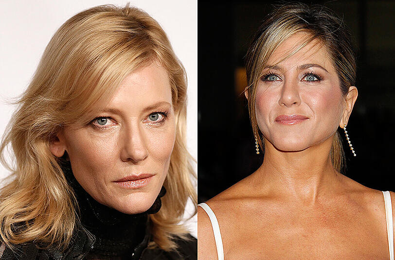 Cate Blanchett und Jennifer Aniston (1969)