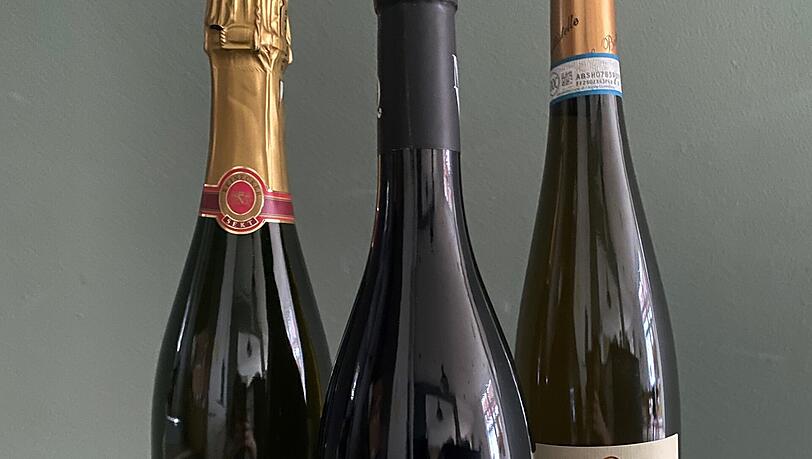 Diese Weine werden verkostet. Diese Weine werden verkostet.